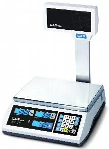Весы торговые Cas ER-JR-15CBU (15кг,5г) электронные – купить в Москве по цене завода