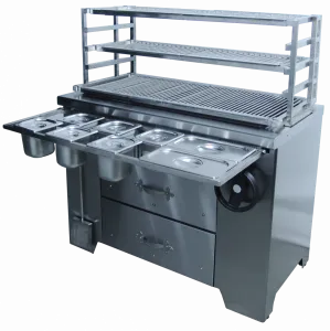 Мангал угольный Grill Master УММ/2 (Robata L1200) 11314 многофункциональный – купить в Москве по цене завода