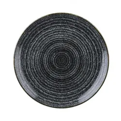 Купить тарелка мелкая 16,5см, без борта, цвет charcoal black, studio prints spcbevp61 – цена от завода, доставка до двери | RuOborudovanie.ru