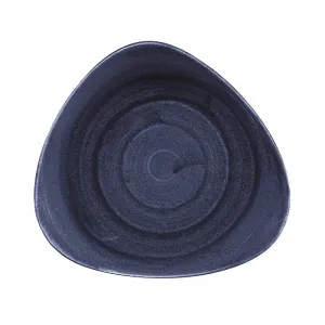 Тарелка мелкая треугольная 22,9СМ, без борта, Stonecast Patina, цвет Cobalt Blue Pabltr91 – купить по цене завода