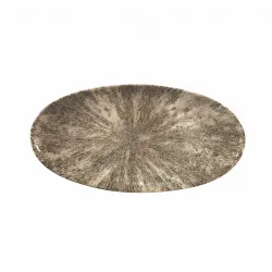 Блюдо овальное Chefs 34,7Х17,3СМ, без борта, цвет Stone Zircon Brown, Studio Prints Stzbov351 – купить в RuOborudovanie.ru с доставкой до двери Купить блюдо овальное chefs 34,7х17,3см, без борта, цвет stone zircon brown, studio prints stzbov351 – цена от завода, доставка до двери | RuOborudovanie.ru