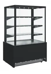 Купить витрина кондитерская полюс kc70 sh 0,9-1 9006-9005 (стекло) арт.п0000007573 тепловая – цена от завода, доставка до двери | RuOborudovanie.ru