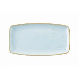 Купить блюдо сервировочное 35х18,5см, без борта, stonecast, цвет duck egg blue sdesop141 – цена от завода, доставка до двери | RuOborudovanie.ru