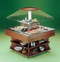 Купить стол шведский охлаждаемый tecfrigo oasi 4m fish темн.орех в Москве – цена завода, доставка до двери | RuOborudovanie.ru