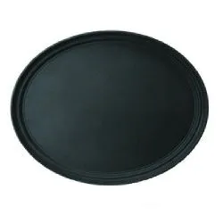 Купить поднос 56х68,5см серия jiwins jw-r2700ct-bl, черный, прорезиненный овальный в Москве – цена завода, доставка до двери | RuOborudovanie.ru