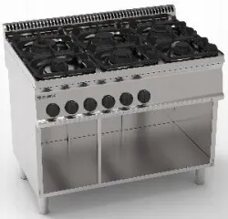 Плита 6 конфорочная 700 серии Tecnoinox Pc105G7A 613037 газ – купить в Москве с доставкой Купить плита 6 конфорочная 700 серии tecnoinox pc105g7a 613037 газ в Москве – цена завода, доставка до двери | RuOborudovanie.ru