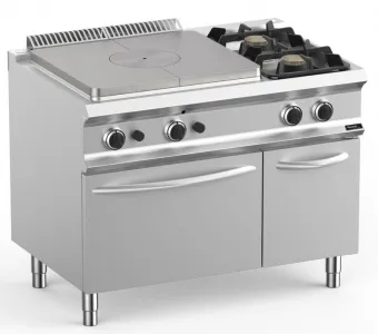 Плита со сплошной поверхностью газовая 700 серии Apach Chef Line Glrstg117Dxfgp – купить в Москве по цене завода