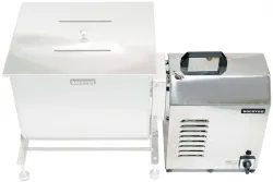 Купить фаршемешалка kocateq fme40 ручная 40 л с фиксированным бункером, 1 осью и с подкл. к приводу g22 в Москве – цена завода, доставка до двери | RuOborudovanie.ru
