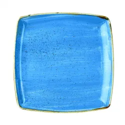 Тарелка мелкая квадратная 26,8СМ, без борта, Stonecast, цвет Cornflower Blue Scfsds101 – купить в RuOborudovanie.ru с доставкой до двери Купить тарелка мелкая квадратная 26,8см, без борта, stonecast, цвет cornflower blue scfsds101 – цена от завода, доставка до двери | RuOborudovanie.ru