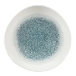 Купить тарелка мелкая "волна" 28,6см, без борта, цвет raku jade green, studio prints rkjgog111 – цена от завода, доставка до двери | RuOborudovanie.ru
