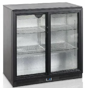 Шкаф холодильный со стеклом Tefcold Ba20S барный черный – купить в Москве по цене завода