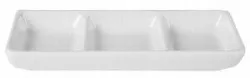 Купить менажница фарфор cameo square accessory 3-х секционная 15х6,5см h2см 710-026 в Москве – цена завода, доставка до двери | RuOborudovanie.ru