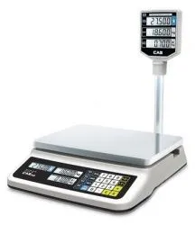 Купить весы торговые cas pr-30p (lcd, ii) (30кг, 5/10г) электронные в Москве – цена завода, доставка до двери | RuOborudovanie.ru