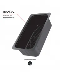 Лоток 182x96x55 – купить в Москве с доставкой Купить лоток 182x96x55 в Москве – цена завода, доставка до двери | RuOborudovanie.ru