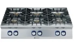 Купить плита 6 конфорочная 900 серии electrolux e9gcgl6c0m 391012 газ в Москве – цена завода, доставка до двери | RuOborudovanie.ru