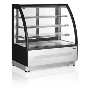 Витрина кондитерская Tefcold Lpd1200C/Black черная/нерж холодильная – купить по цене завода
