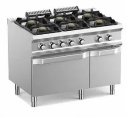 Плита газовая 6 конфорочная 700 серии Apach Chef Line SLRRG127OSIK – купить в Москве с доставкой Купить плита газовая 6 конфорочная 700 серии apach chef line slrrg127osik в Москве – цена завода, доставка до двери | RuOborudovanie.ru