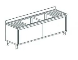 Купить ванна моечная apach chef line l2s217-652wsd – цена от завода, доставка до двери | RuOborudovanie.ru