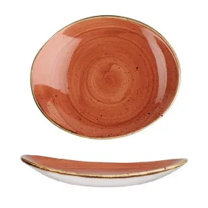 Блюдо овальное 19,2СМ, без борта, Stonecast, цвет Spiced Orange Ssosop71 – купить по цене завода