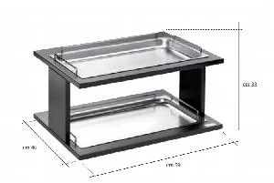 Витрина Linea Buffet 2-ЯРУСНЫЙ для фр. 51131056 – купить в Москве по цене завода