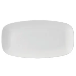 Блюдо прямоугольное Chefs 35,5Х18,9СМ, без борта, X Squared, цвет белый Whxo141 – купить по цене завода