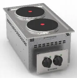 Купить плита 2 конфорочная tecnoinox dpc35e0 136001 встраиваемая – цена от завода, доставка до двери | RuOborudovanie.ru