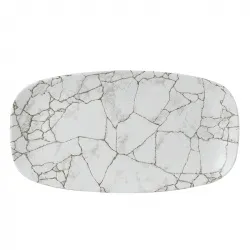 Купить блюдо прямоугольное chefs 35,5х18,9см, без борта, цвет kintsugi agate grey, studio prints ktagxo141 – цена от завода, доставка до двери | RuOborudovanie.ru