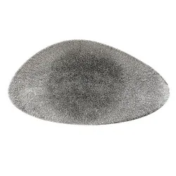 Блюдо треугольное Chefs 35Х19СМ, без борта, цвет Raku Quartz Black, Studio Prints Rkbqtc351 – купить в RuOborudovanie.ru с доставкой до двери Купить блюдо треугольное chefs 35х19см, без борта, цвет raku quartz black, studio prints rkbqtc351 – цена от завода, доставка до двери | RuOborudovanie.ru