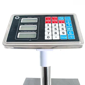 Весы торговые FoodAtlas ВТН-1000 напольные 1000кг/500гр – купить в Москве по цене завода