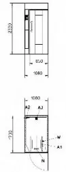 Купить шкаф расстоечный miwe mgt2-1 1дверь/2тележки 400х600 в Москве – цена завода, доставка до двери | RuOborudovanie.ru