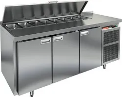 Стол для салатов Hicold Sl1-111sn (1/3) без крышки (+2+10), 3 двери, 1835х600х850мм – купить в Москве с доставкой Купить стол для салатов hicold sl1-111sn (1/3) без крышки (+2+10), 3 двери, 1835х600х850мм в Москве – цена завода, доставка до двери | RuOborudovanie.ru