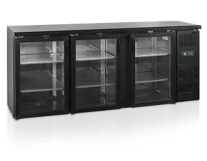 Шкаф барный Tefcold Cbc310G холодильный со стеклом – купить в Москве по цене завода