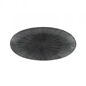 Блюдо овальное Chefs 29,9Х15СМ, без борта, цвет Agano Black, Studio Prints Agblov301 – купить по цене завода