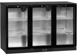 Шкаф холодильный Tefcold DB300H-3 барный черный со стеклом 278л 0,32кВт – купить в RuOborudovanie.ru с доставкой до двери Купить шкаф холодильный tefcold db300h-3 барный черный со стеклом 278л 0,32квт – цена от завода, доставка до двери | RuOborudovanie.ru