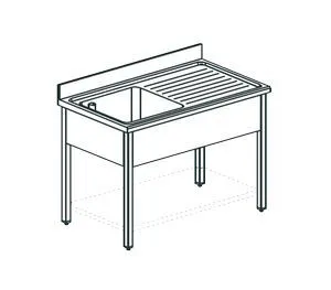 Ванна моечная Apach Ls116-54Rw – купить по цене завода