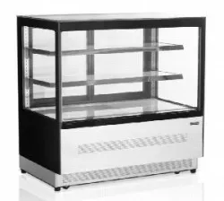Купить витрина кондитерская tefcold lpd1200f/black черная/нерж холодильная – цена от завода, доставка до двери | RuOborudovanie.ru