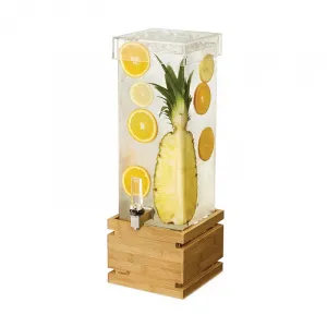 Диспенсер для сока Rosseto Beverage Ld179, 7,6л 18,4х18,4см H59,7см, бамбук/акрил – купить в Москве по цене завода