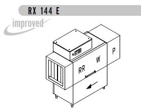 Машина посудомоечная Dihr Rx 144 E Sx+Dde+Hr10+Dr64/Деление 2 части – купить в Москве по цене завода