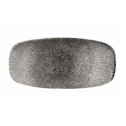 Купить блюдо прямоугольное chefs 26,9х12,7см, без борта, цвет raku quartz black, studio prints rkbqxo101 – цена от завода, доставка до двери | RuOborudovanie.ru