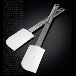Лопаточка кондитерская 35СМ, силиконовая, ручка нейлон, T до 230*С 50Sc350 – купить в Москве с доставкой Купить лопаточка кондитерская 35см, силиконовая, ручка нейлон, t до 230*с 50sc350 в Москве – цена завода, доставка до двери | RuOborudovanie.ru