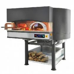 Купить печь для пиццы morello forni mre110 bbq ротационная на дровах/электрика в Москве – цена завода, доставка до двери | RuOborudovanie.ru