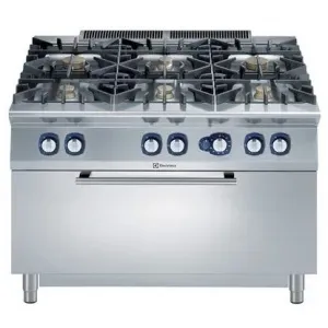 Плита 6 конфорочная 900 серии Electrolux E9GCGL6CL0 391015 ГАЗ – купить в Москве по цене завода