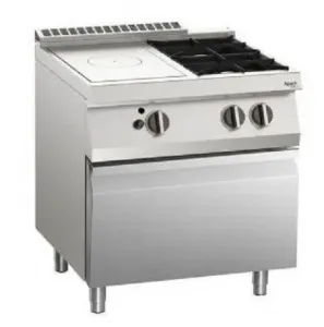 Плита газовая Apach Chef Line SLRSTG87R2DXCS со сплошной поверхностью 700 серии – купить в Москве по цене завода