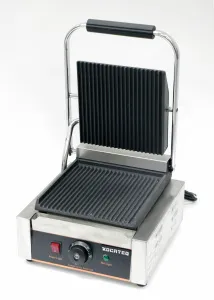 Гриль пресс Kocateq GH811ANW односекционный с верхней и нижней ребристой пластиной – купить в Москве по цене завода