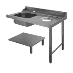 Стол для грязной посуды 1200 ММ правый Apach Chef Line L80208 – купить в Москве с доставкой Купить стол для грязной посуды 1200 мм правый apach chef line l80208 в Москве – цена завода, доставка до двери | RuOborudovanie.ru