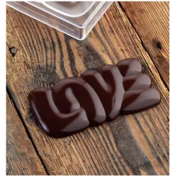 Форма для шок. "Chocolate Bar Lovely" 150Х76ММ H10Мм, 100ГР, 3 ячейки, п/к Pc5000 – купить в RuOborudovanie.ru с доставкой до двери Купить форма для шок. "chocolate bar lovely" 150х76мм h10мм, 100гр, 3 ячейки, п/к pc5000 – цена от завода, доставка до двери | RuOborudovanie.ru