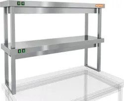 Полка тепловая Hicold TP2-12/3 двухярусная настольная (1200х300х800мм) – купить в Москве с доставкой Купить полка тепловая hicold tp2-12/3 двухярусная настольная (1200х300х800мм) в Москве – цена завода, доставка до двери | RuOborudovanie.ru