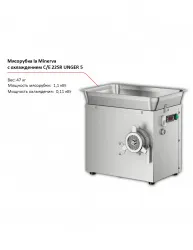 Мясорубка la Minerva C/E 22SR UNGER 5 с охлаждением – купить в RuOborudovanie.ru с доставкой до двери Купить мясорубка la minerva c/e 22sr unger 5 с охлаждением – цена от завода, доставка до двери | RuOborudovanie.ru