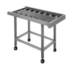Купить стол 1145 мм на колесах apach chef line l717069 угловой для транспортировки посуды к посудомойке в Москве – цена завода, доставка до двери | RuOborudovanie.ru