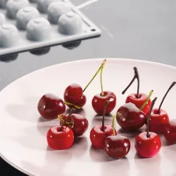 Купить форма силиконовая "gourmand вишня" d26мм h12мм, 8мл, 35 ячеек gg016s – цена от завода, доставка до двери | RuOborudovanie.ru